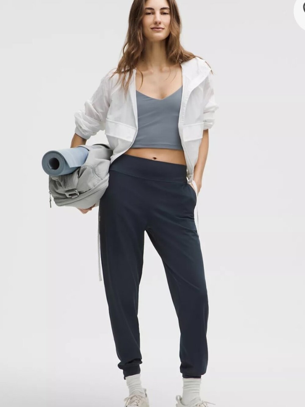 Lululemon Align High-Rise Jogger Pants In True Navy Size 14 Full Length 28"